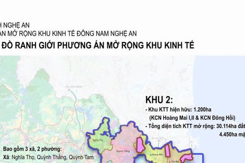 Động lực mới từ Khu kinh tế Đông Nam Nghệ An