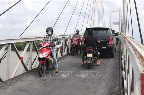 Lên phương án khắc phục cầu treo Rạch Ráng