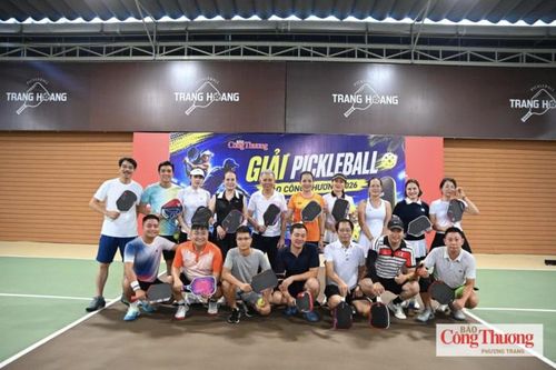 Sôi động Giải Pickleball Báo Công Thương 2026