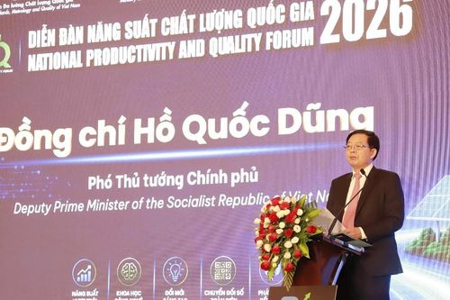 Phó Thủ tướng Hồ Quốc Dũng: Đưa năng suất thực chất vào hệ thống chỉ tiêu điều hành