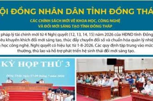 Các chính sách mới về khoa học, công nghệ và đổi mới sáng tạo tỉnh Đồng Tháp