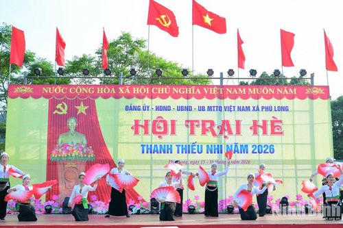 Xã Phú Long tổ chức Hội trại hè thanh, thiếu nhi năm 2026