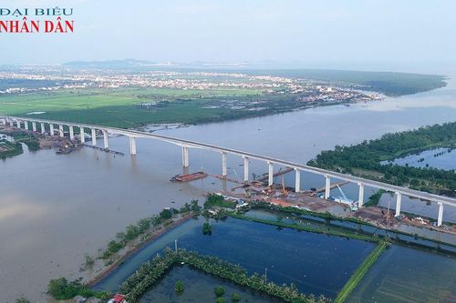 Hải Phòng: Dự án cầu Văn Úc 2 hơn 2.000 tỷ đồng tăng tốc thi công