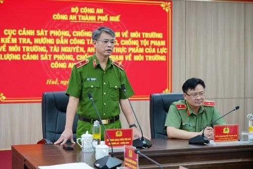 Huế: Phòng ngừa từ sớm, bảo vệ môi trường, tài nguyên thiên nhiên, an toàn thực phẩm