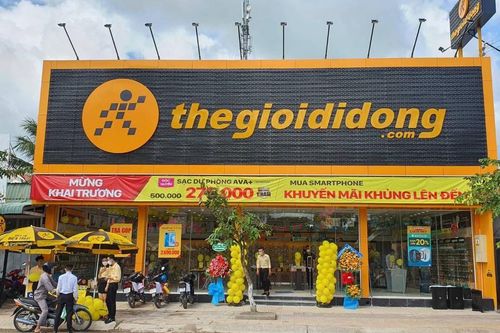 Doanh thu của Thế Giới Di Động vượt 110.000 tỷ đồng sau 7 tháng