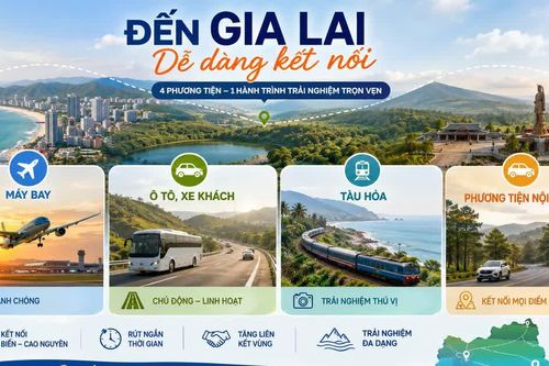 Nghỉ lễ 2-9: Du khách có thể đến vui chơi, khám phá tại Gia Lai bằng những phương tiện nào?