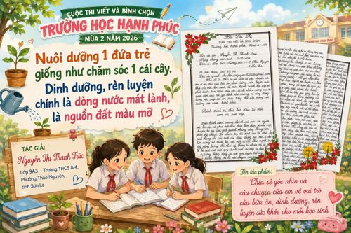Hành trình tri thức bắt đầu từ mâm cơm và sân tập