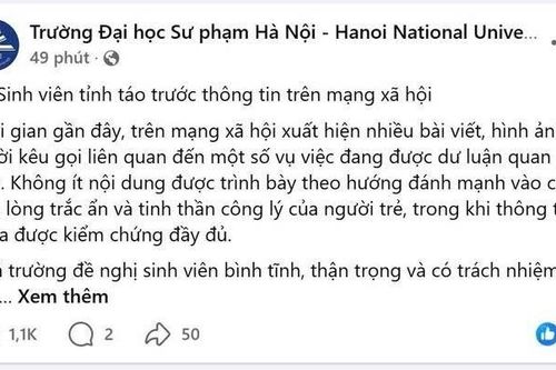 Các trường đại học cảnh báo sinh viên tỉnh táo trên không gian mạng