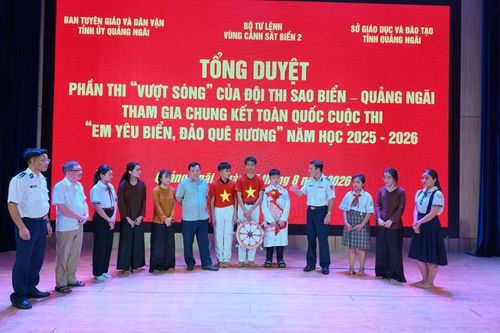 Đội Sao Biển - Quảng Ngãi sẵn sàng 'vượt sóng' tại Chung kết toàn quốc