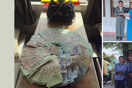 Tổ tàu SE9 trao trả gần 90 triệu đồng hành khách bỏ quên
