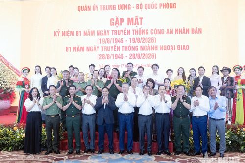 Gặp mặt kỷ niệm nhân dịp ngày truyền thống Công an nhân dân và ngành Ngoại giao