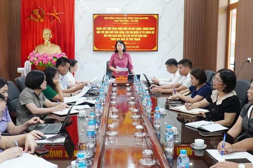 Ban Văn hóa – Xã hội khảo sát tại phường Bách Quang và xã Yên Trạch