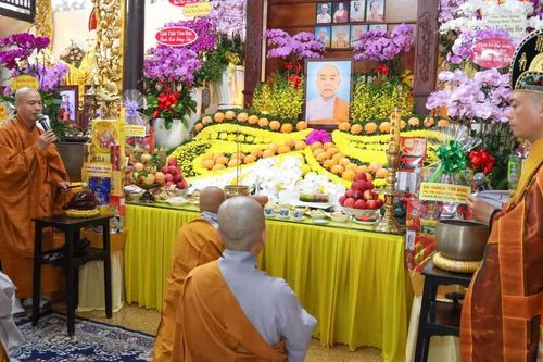 Lễ tưởng niệm Ni trưởng Thích nữ Như Hòa tại chùa Dược Sư và Từ Hạnh (TP.HCM)
