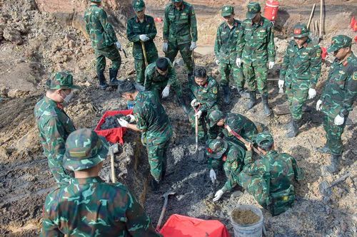 Đã quy tập được 358 bộ hài cốt liệt sĩ tại Công viên Lê Thị Riêng