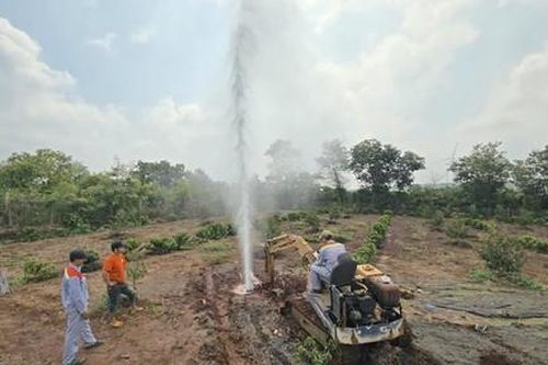 Hàng loạt giếng khoan phun khí, nước ở Gia Lai: Cảnh báo nguy cơ mất an toàn