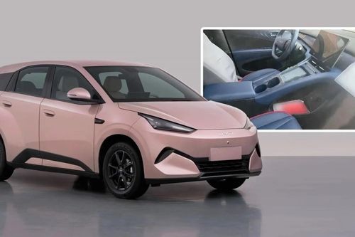 BYD Seagull bản nâng cấp lộ diện nội thất mới, bệ trung tâm hai tầng và một màn hình lớn