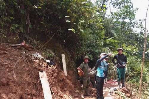 Phát hiện, xử lý 3 điểm khai thác vàng trái phép
