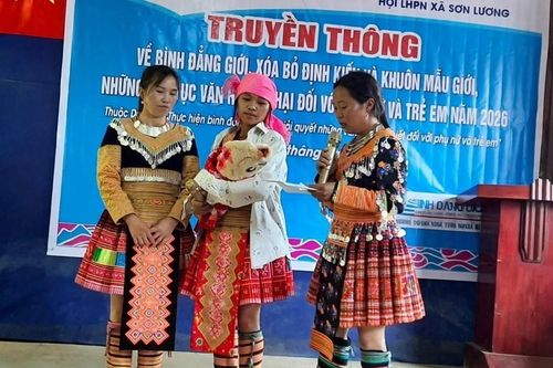 Thắp lên 'ngọn lửa' bình đẳng giới ở vùng cao Sơn Lương