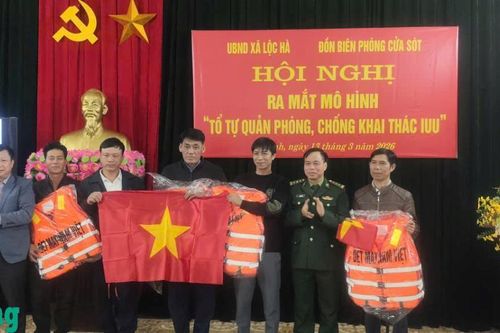 Đồn Biên phòng Cửa Sót phát huy vai trò các tổ tự quản phòng, chống khai thác IUU