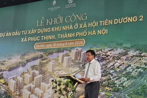 Hà Nội khởi công khu NOXH 8.000 căn tại nơi thí điểm mô hình xã xã hội chủ nghĩa