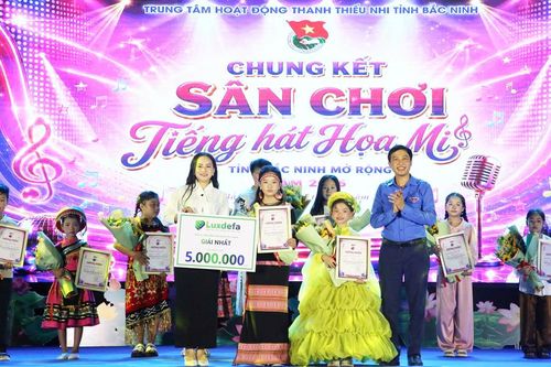 Sôi nổi Chung kết Sân chơi “Tiếng hát họa mi” tỉnh Bắc Ninh