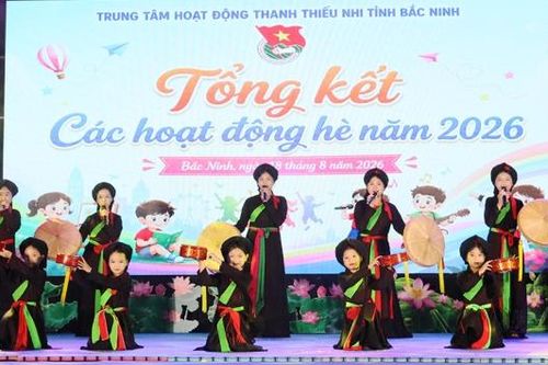 Bắc Ninh: Hơn 500 lượt thanh, thiếu nhi tham gia các lớp năng khiếu hè