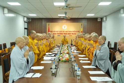 Hà Nội: Phiên họp đầu tiên trong nhiệm kỳ mới (2026-2031) của Ban Thường trực Ban Trị sự Phật giáo Thủ đô