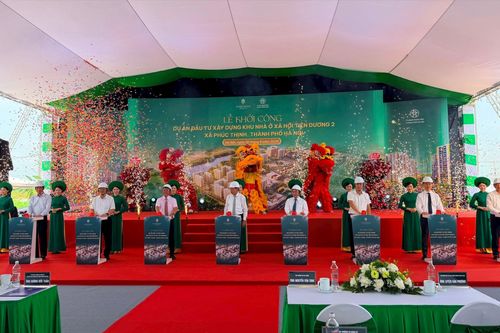 Khởi công dự án nhà ở xã hội Tiên Dương 2