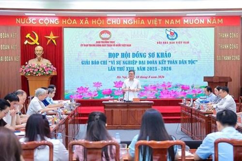 Hơn 2.700 tác phẩm dự Giải báo chí 'Vì sự nghiệp Đại đoàn kết toàn dân tộc'
