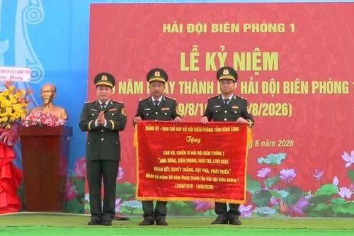 Vĩnh Long kỷ niệm 50 năm thành lập Hải đội Biên phòng 1