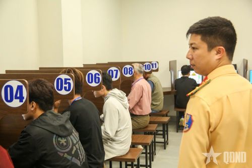 Thông báo lịch kiểm tra phục hồi điểm giấy phép lái xe tháng 8 năm 2026