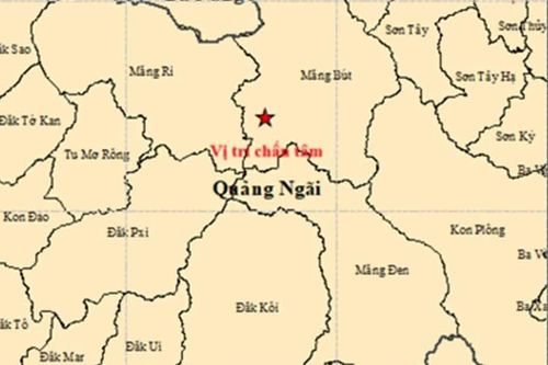 2 ngày, Quảng Ngãi xảy ra 4 trận động đất liên tiếp