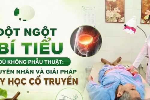 6 tháng bí tiểu không rõ nguyên nhân, phát hiện thuộc chứng 'long bế'
