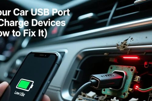 Nguyên nhân và cách xử lý cổng usb ô tô lỗi, hỏng