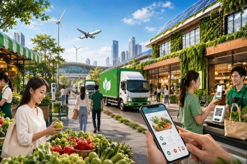Thị trường bán lẻ xanh