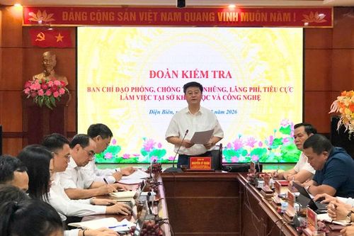Công bố quyết định kiểm tra công tác phòng, chống tham nhũng tại Sở KH&CN