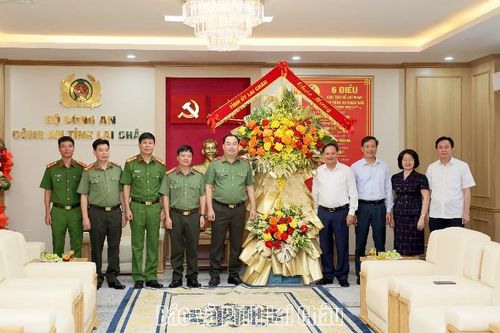 Bí thư Tỉnh ủy Lê Minh Ngân: Công an tỉnh tiếp tục là lực lượng nòng cốt, giữ vững bình yên cho nhân dân