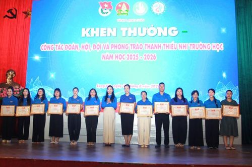 Tổng kết công tác Đoàn, Hội, Đội và phong trào thanh thiếu nhi trường học