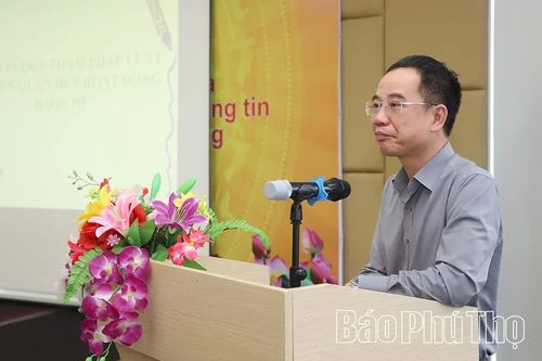 Tập huấn Luật Báo chí và các văn bản hướng dẫn thi hành