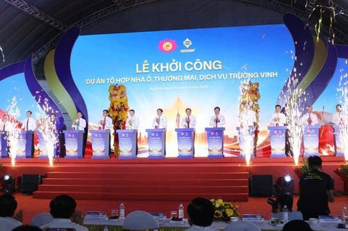 Nghệ An: Đồng loạt khởi công 3 dự án lớn chào mừng Cách mạng Tháng Tám và Quốc khánh 2/9