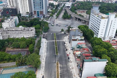 Vành đai 1 đoạn Hoàng Cầu - Voi Phục sẽ thông xe trước 2/9