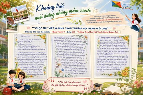 Khoảng trời nuôi dưỡng những mầm xanh