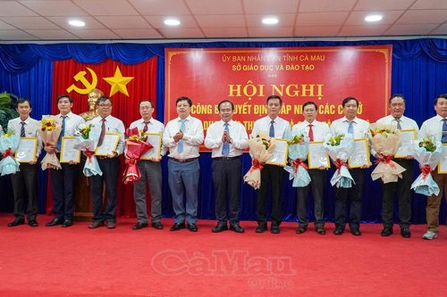 Giảm 379 đầu mối, tinh gọn mạng lưới cơ sở giáo dục