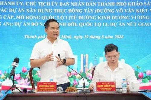 TPHCM: Quyết liệt giải phóng mặt bằng, phấn đấu khởi công dự án mở rộng Quốc lộ 1 và Quốc lộ 13 vào ngày 2-9