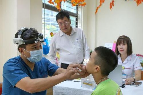 Phường Ngọc Hà: Chăm sóc sức khỏe học sinh trước thềm năm học mới