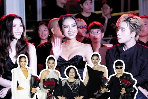 Loạt khoảnh khắc đáng yêu của Hoa hậu Hà Trúc Linh tại sự kiện The Face Vietnam