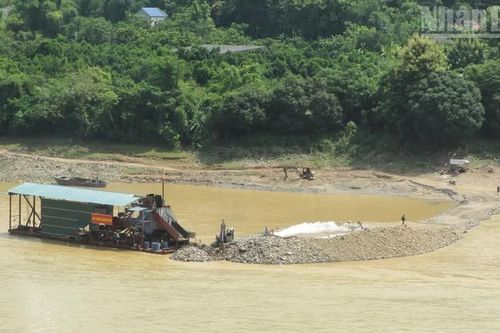 Tỉnh Sơn La xác minh, xử lý nghiêm việc khai thác cát ngoài phạm vi cấp phép