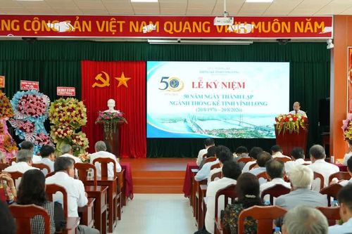 Ngành Thống kê tỉnh Vĩnh Long đánh dấu 50 năm vươn mình và khát vọng chuyển đổi số