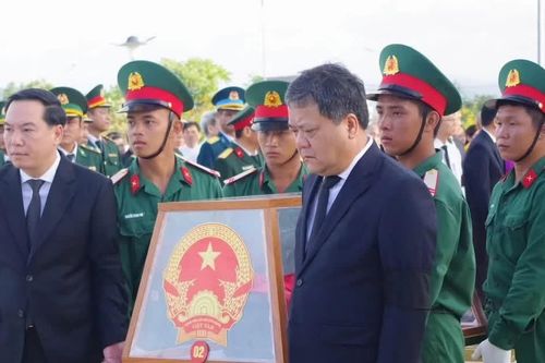 Khánh Hòa tổ chức truy điệu, an táng 8 hài cốt liệt sĩ
