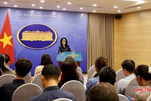 Bộ Ngoại giao thông tin về hoạt động đối ngoại của Việt Nam cuối tháng 8